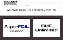 Tablet Screenshot of boulderdevelopments.com